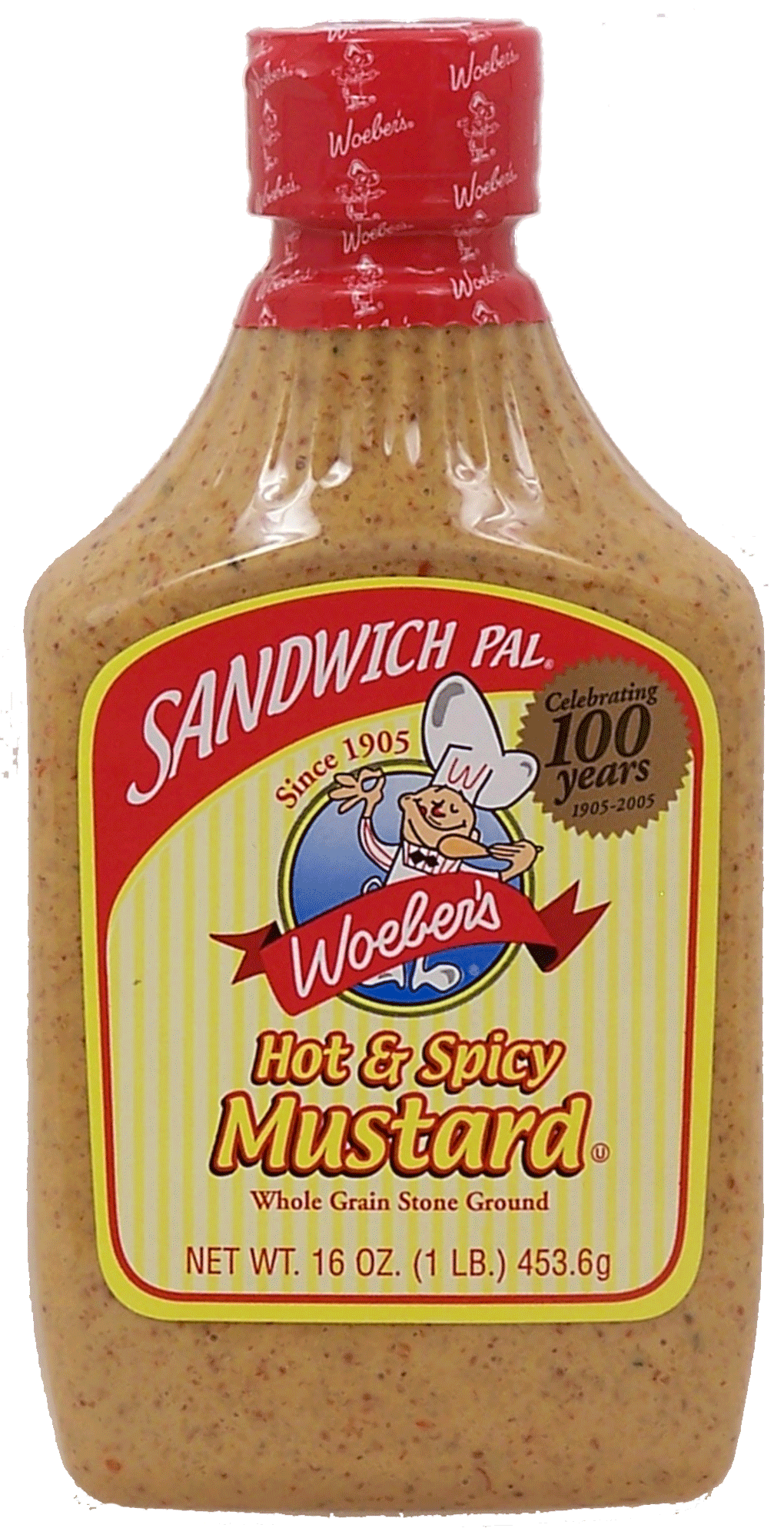 Woeber's Sandwich Pal hot & spicy mustard Full-Size Picture